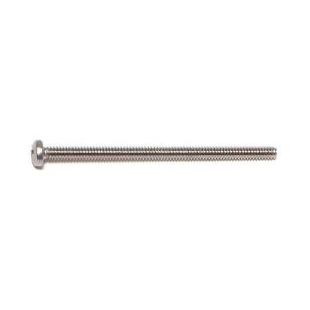 Midwest Fastener #4-40 x 2 in Phillips Pan Machine Screw, Plain 18-8 Stainless Steel, 15 PK 68307